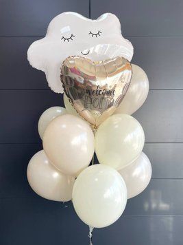Зв'язка кульок з хмаринкою 87654456 фото