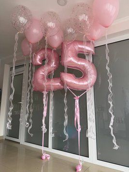 Кульки рожеві для дівчини 767655 фото